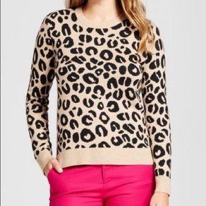 Target A New Day cheetah print sweater leopard